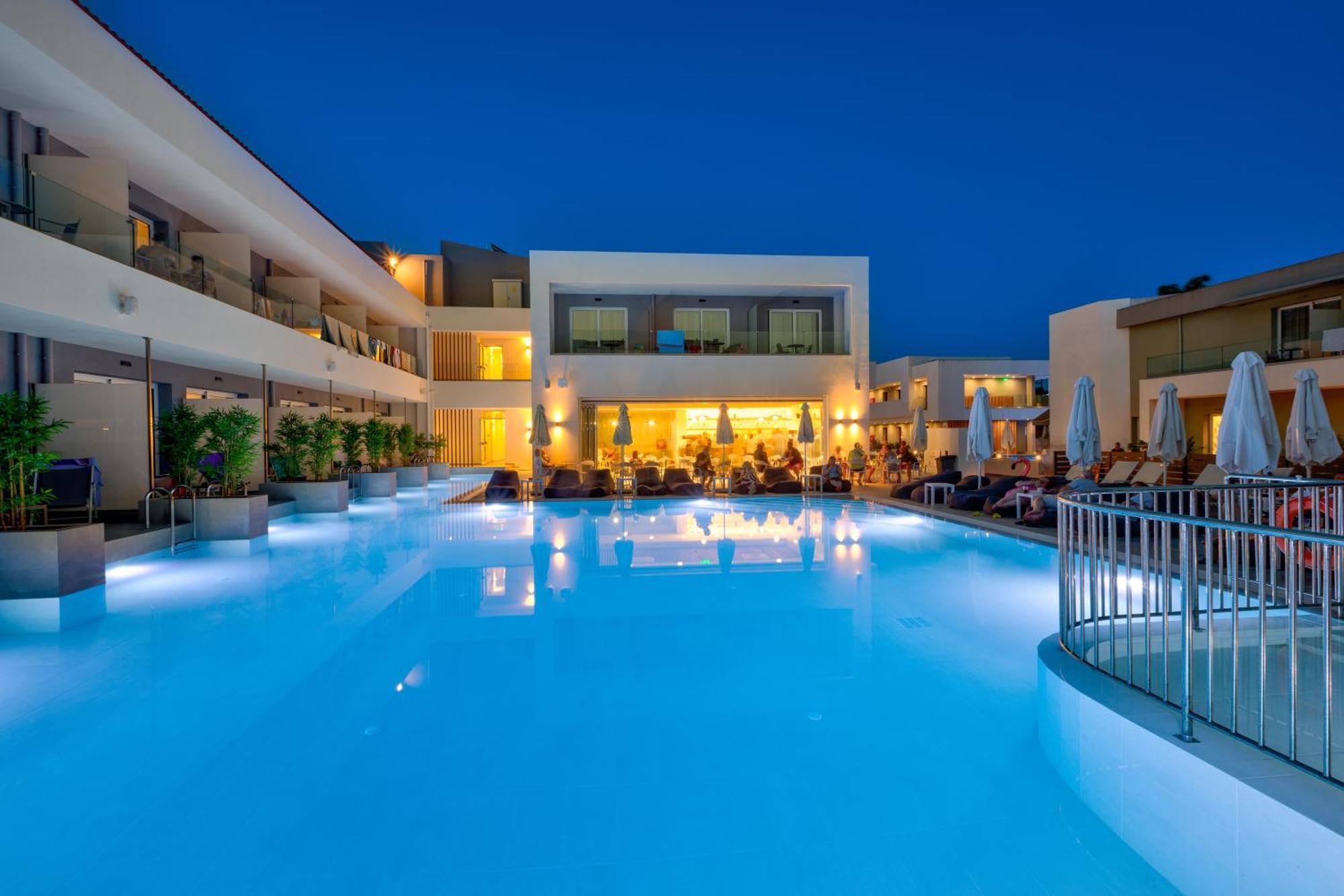 White Olive Premium Laganas Hotell Eksteriør bilde