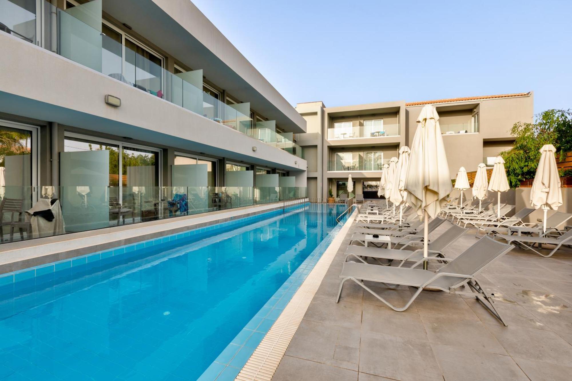 White Olive Premium Laganas Hotell Eksteriør bilde