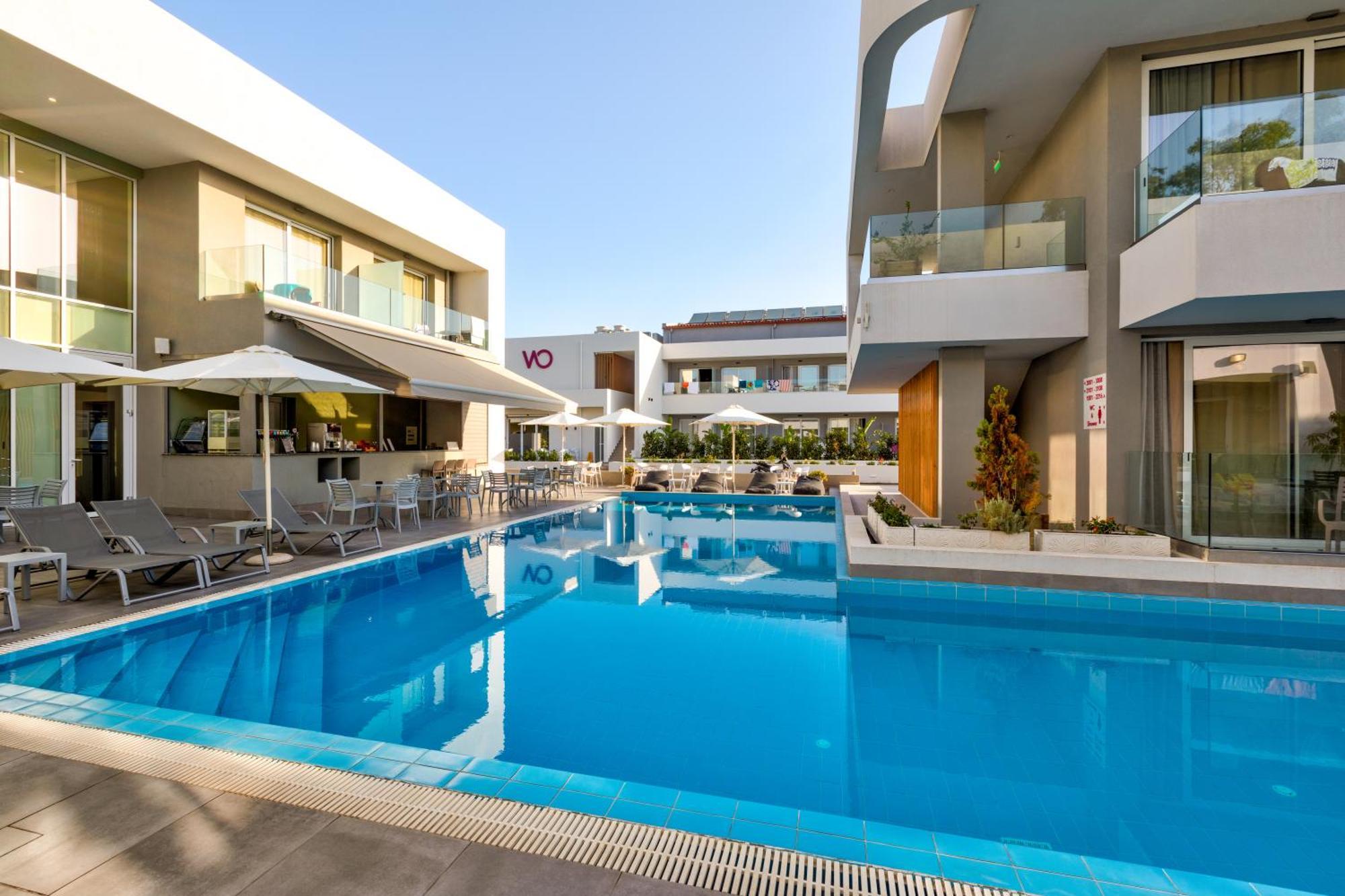 White Olive Premium Laganas Hotell Eksteriør bilde