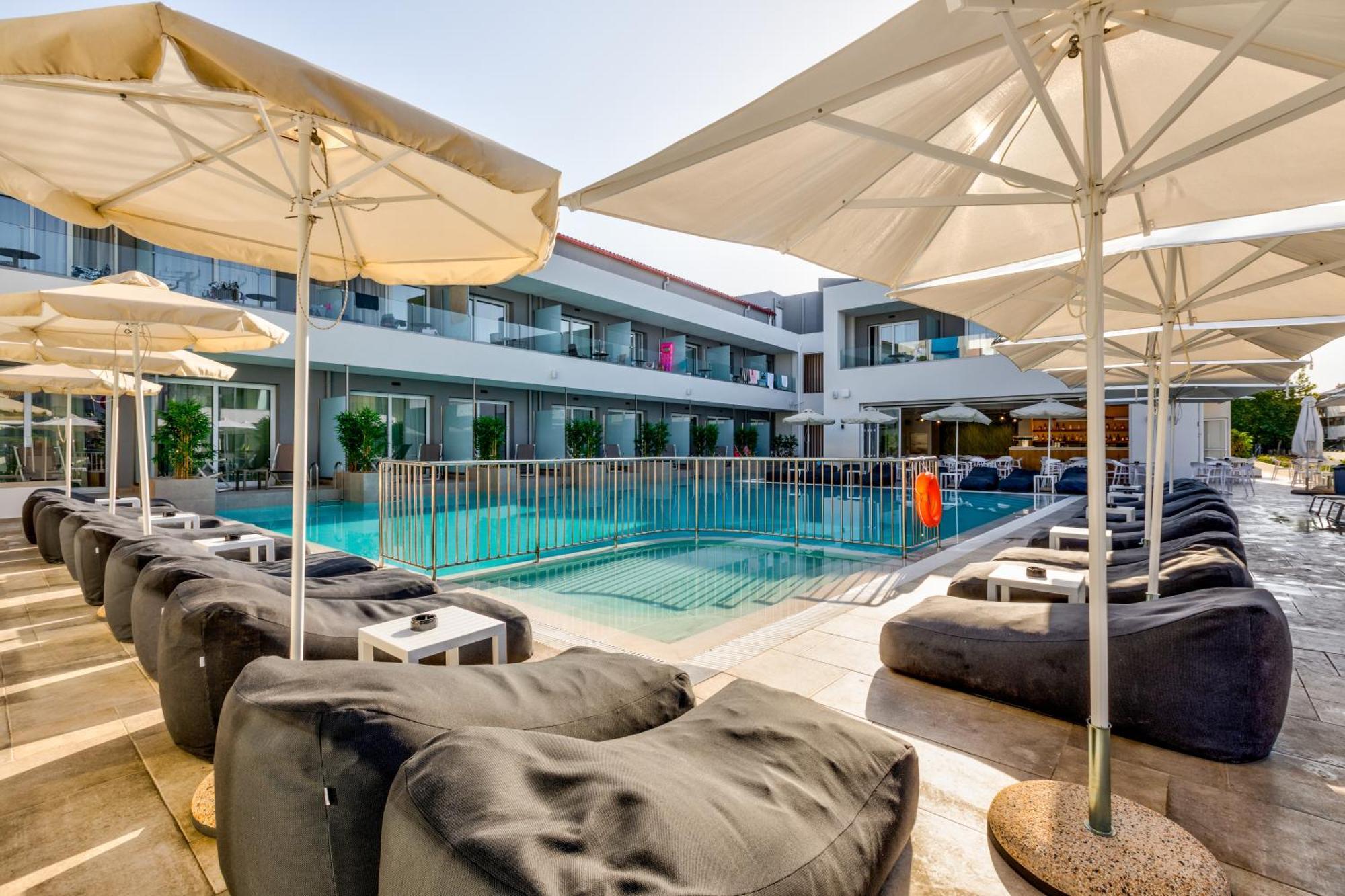 White Olive Premium Laganas Hotell Eksteriør bilde