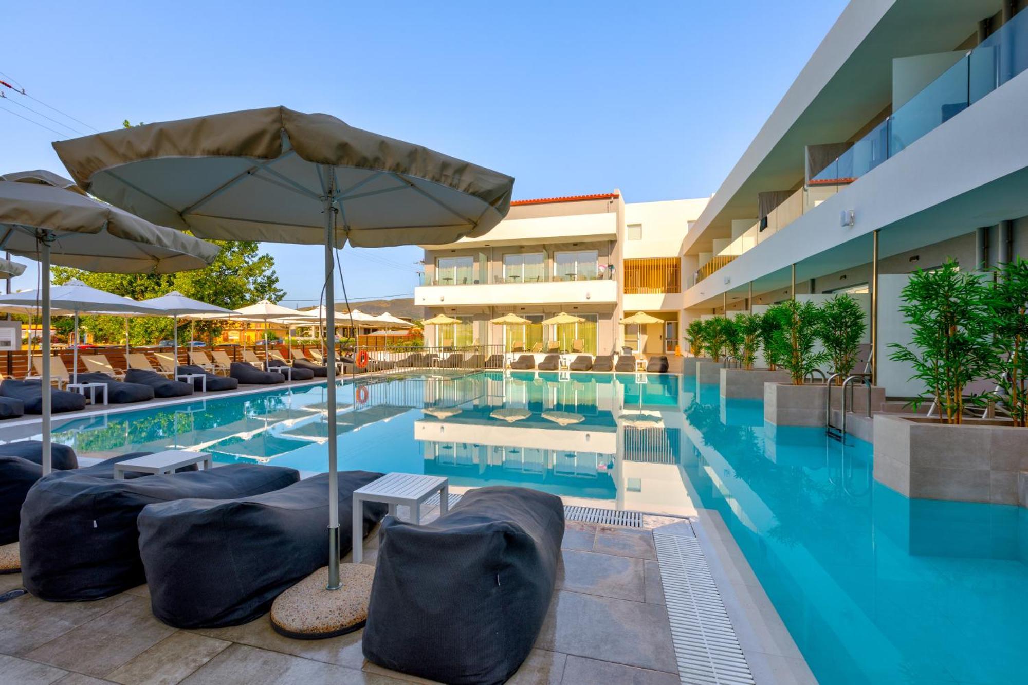 White Olive Premium Laganas Hotell Eksteriør bilde