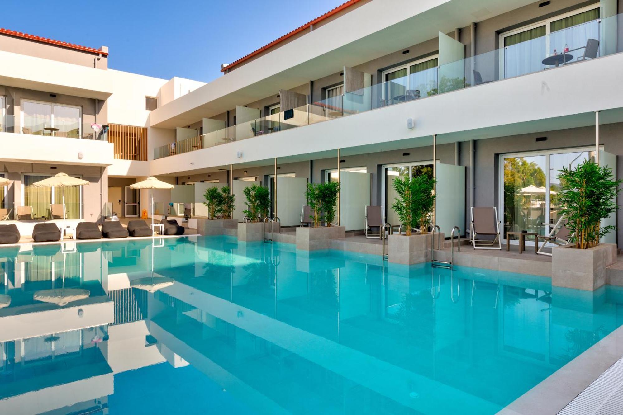 White Olive Premium Laganas Hotell Eksteriør bilde