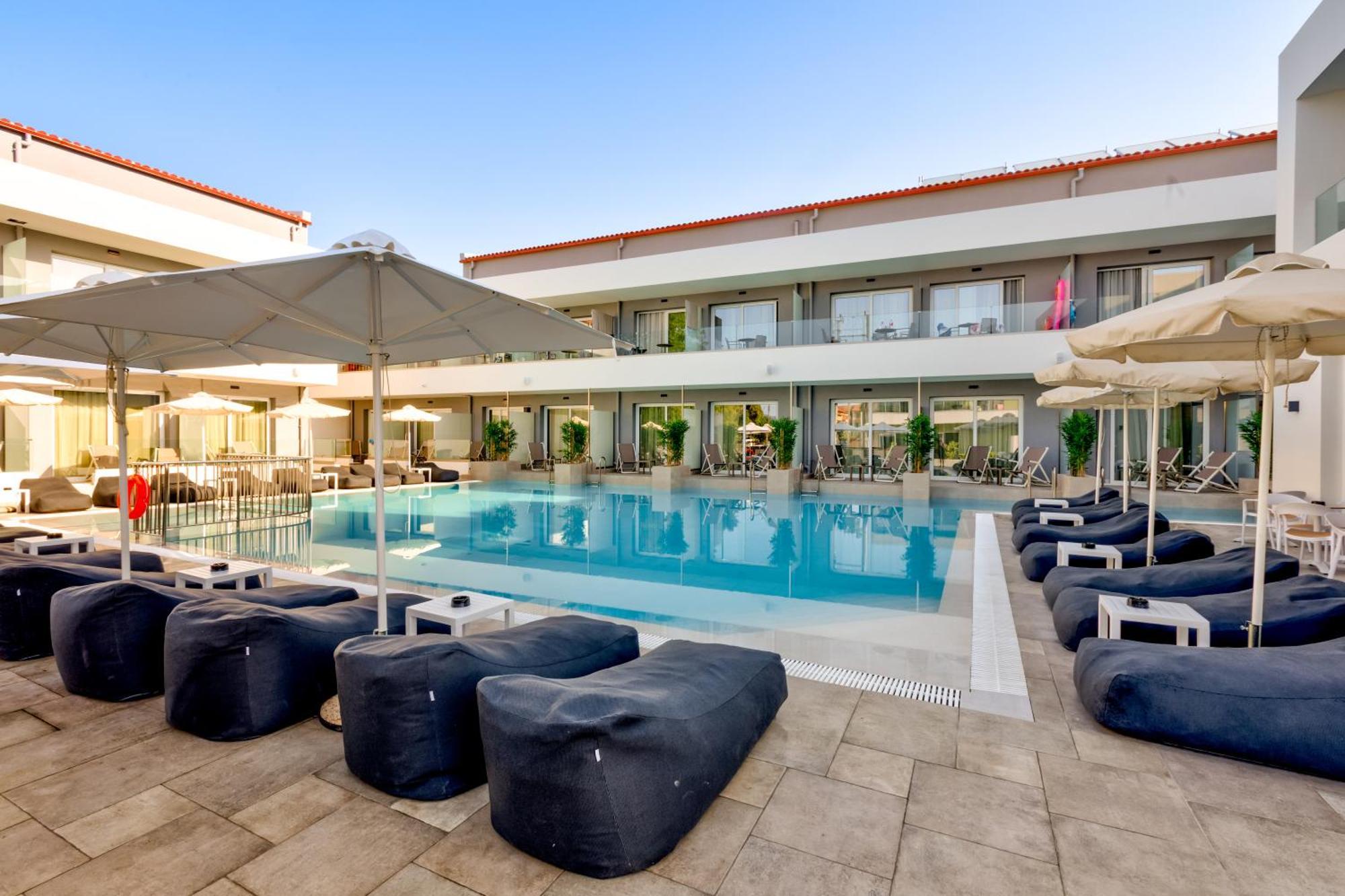 White Olive Premium Laganas Hotell Eksteriør bilde