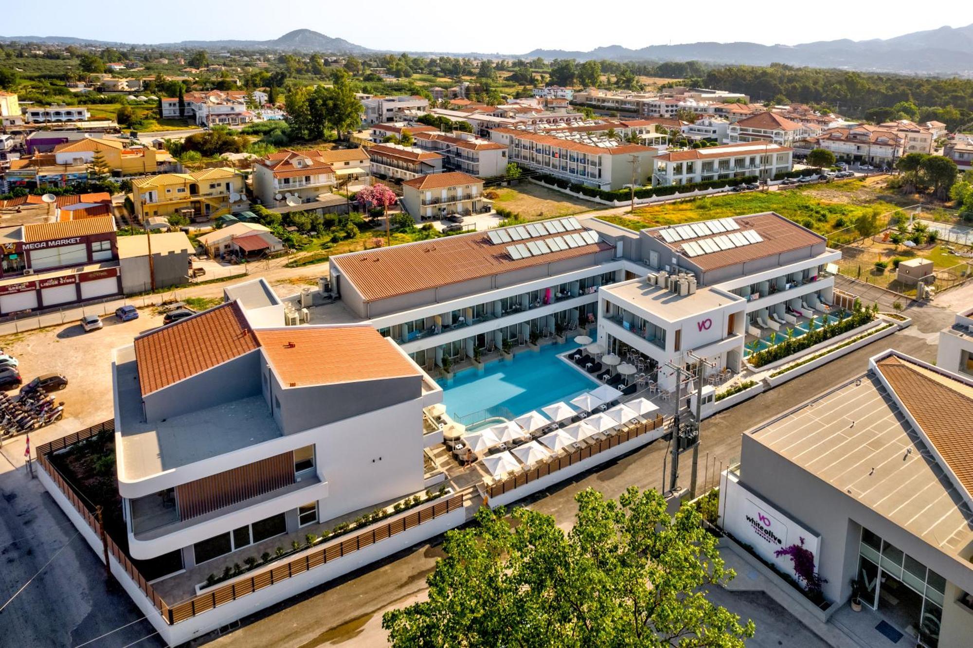 White Olive Premium Laganas Hotell Eksteriør bilde